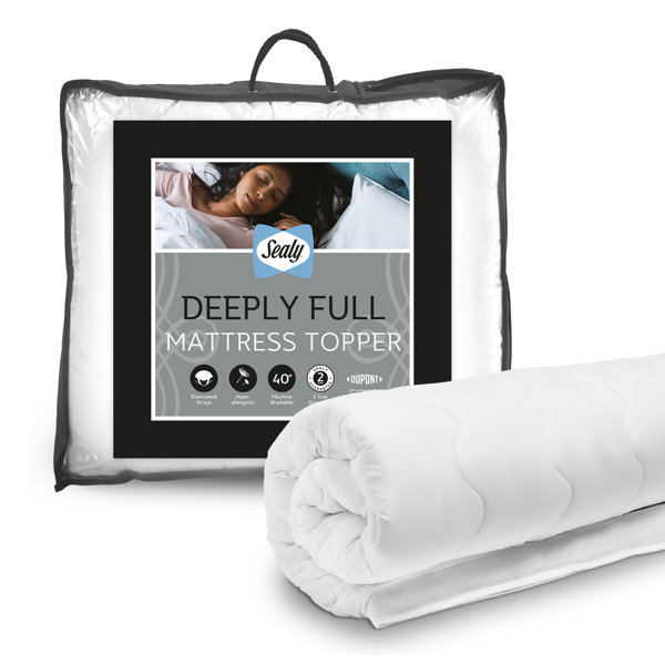 Sealy UK Sealy Deeply Full Luxury Mattress Topper Wayfair.co.uk